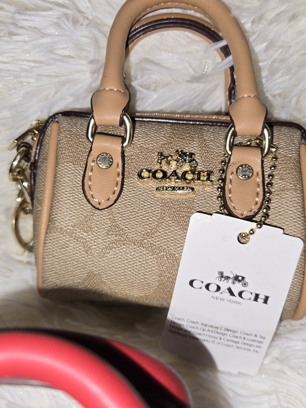 Coach Mini Satchel Key Chain Bags